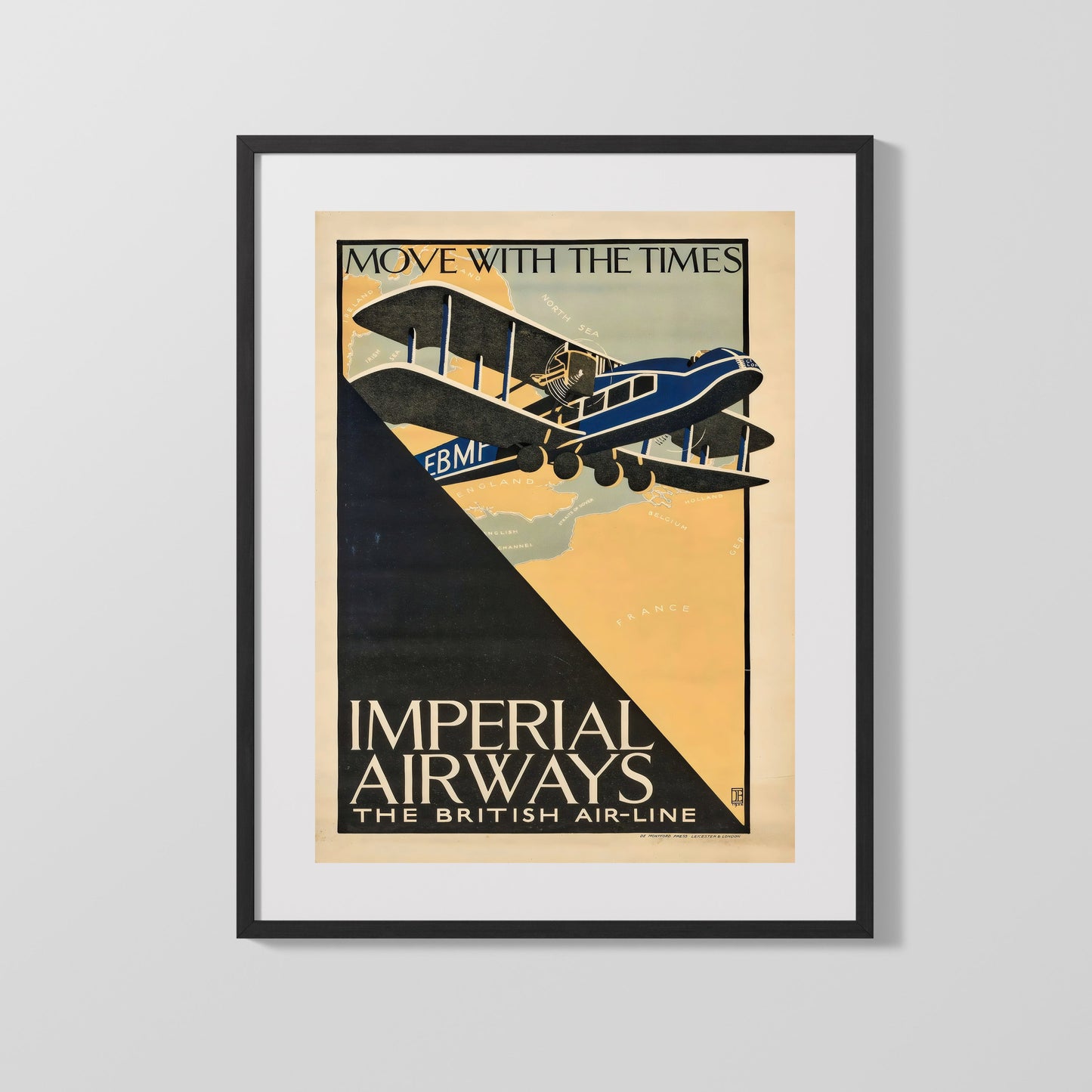 Classic Travel Poster - London - Imperial Airways