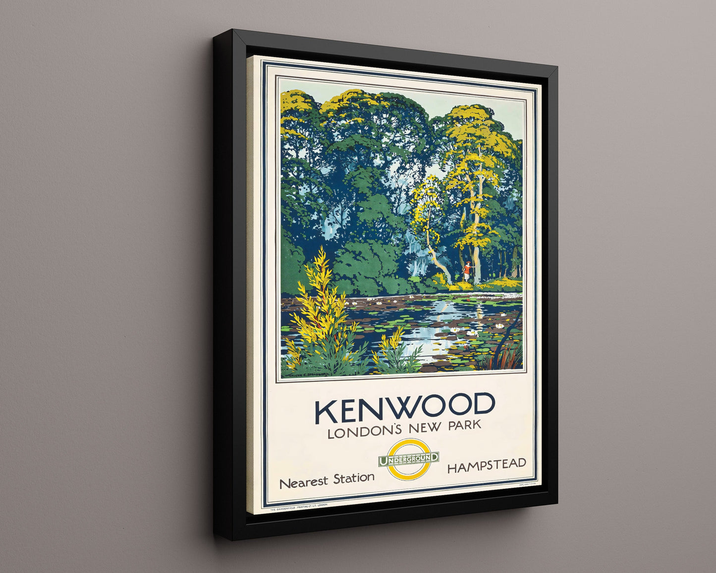 Classic Travel Poster - London - Kenwood
