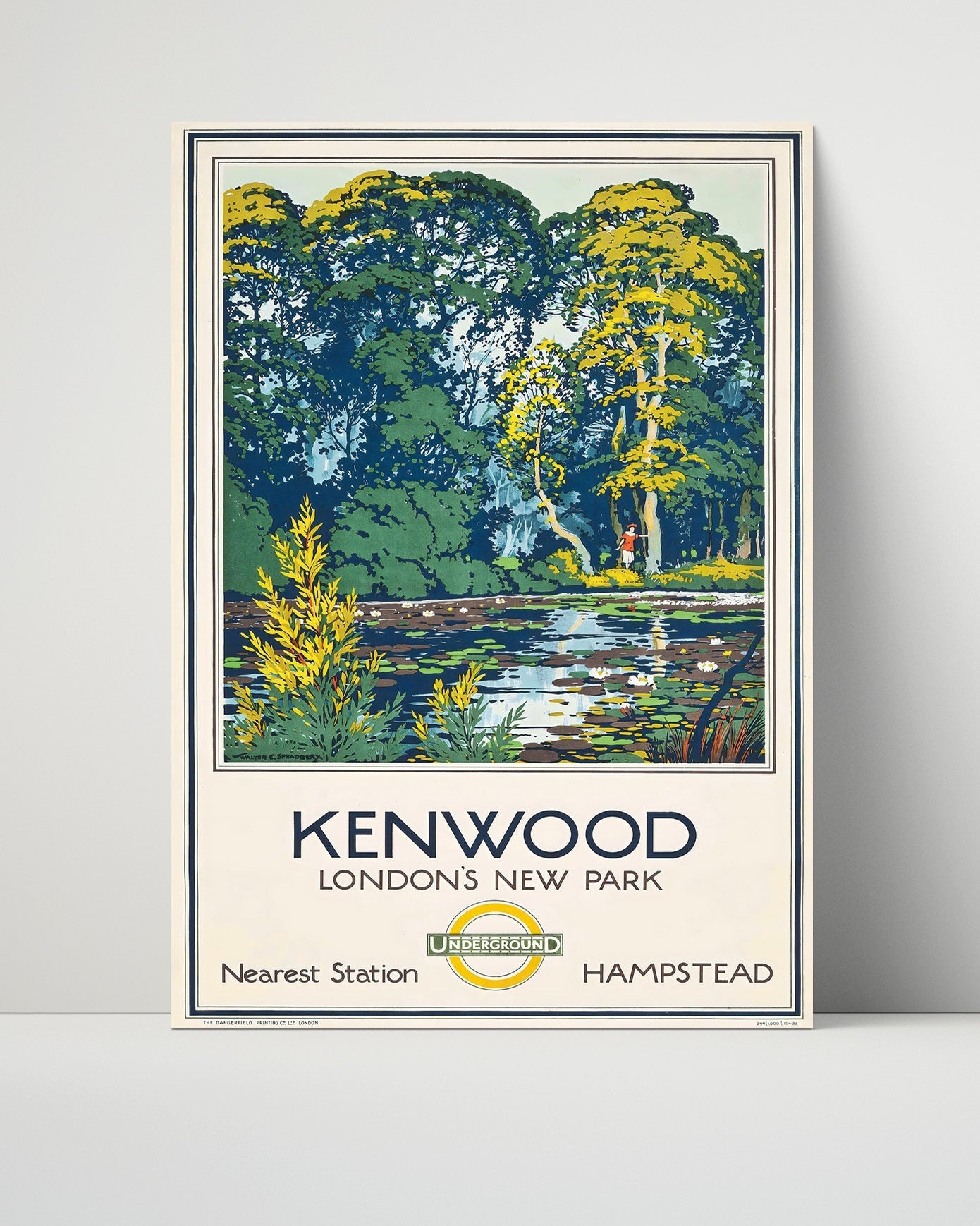 Classic Travel Unframed Poster -  London - Kenwood