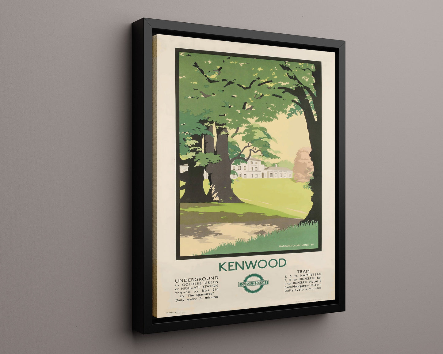 Classic Travel Poster - London - Kenwood Park