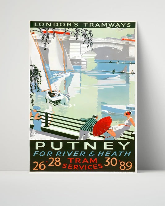 Classic Travel Unframed Poster -  London - Pinnacle of the Civilized World