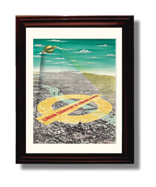 Classic Travel Poster - London - Telephone Romance