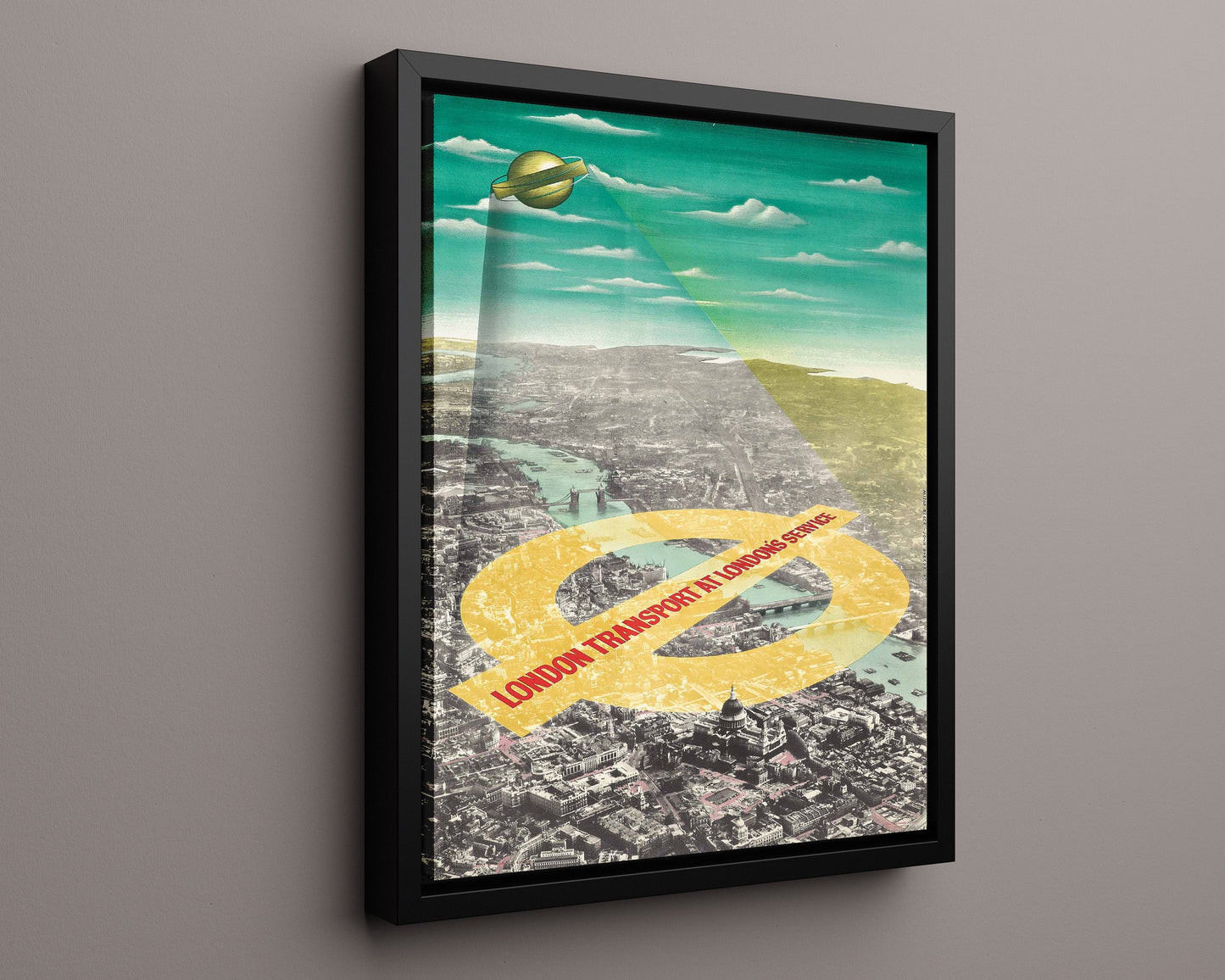 Classic Travel Poster - London - Telephone Romance