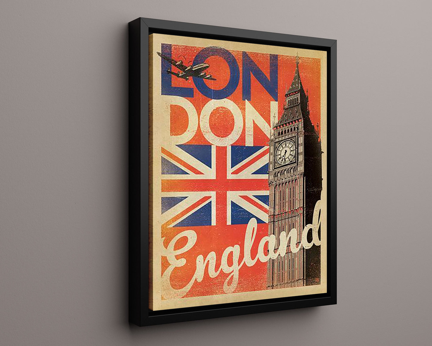 Classic Travel Poster - London - Underground Theatre