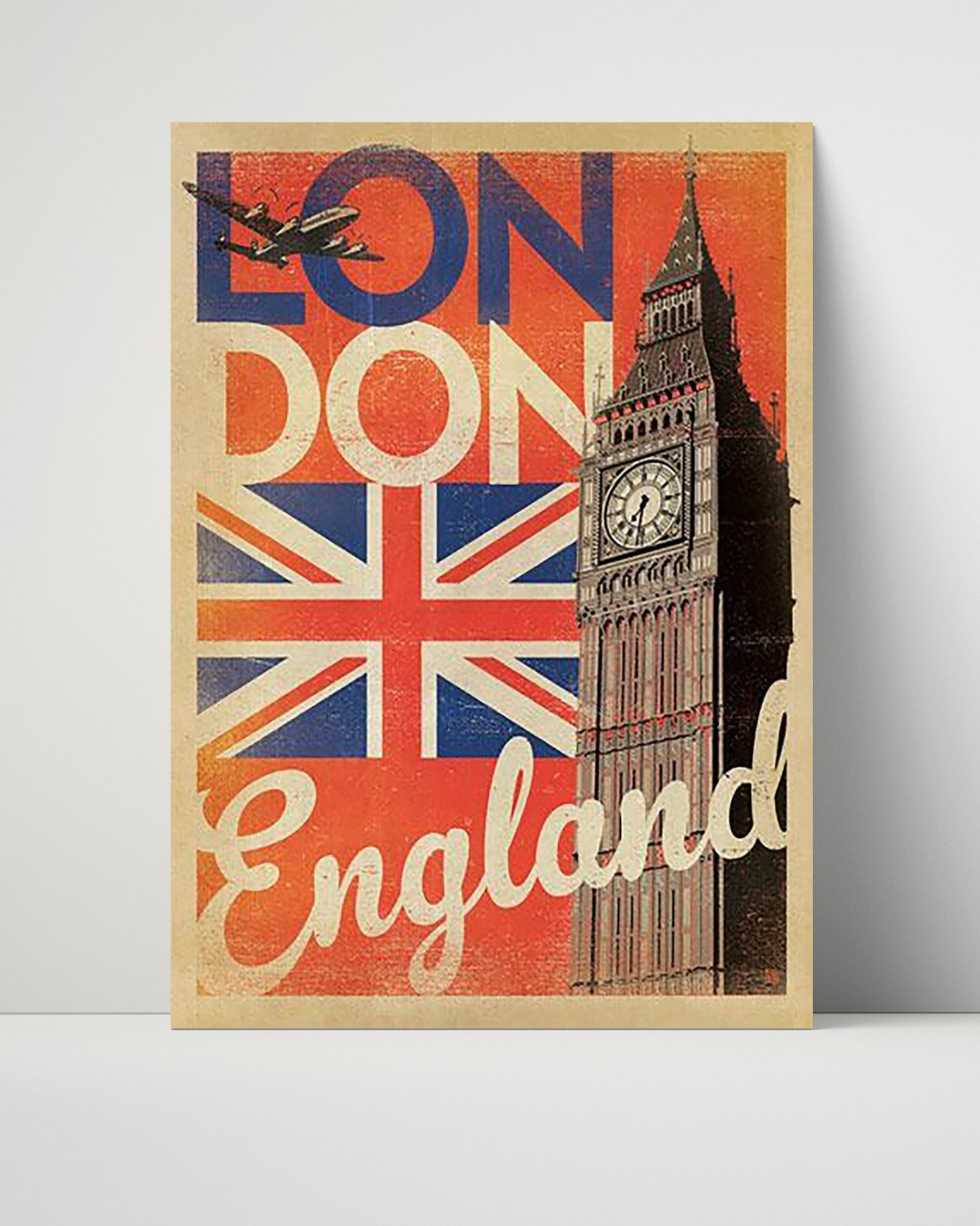 Classic Travel Poster - London - Underground Theatre