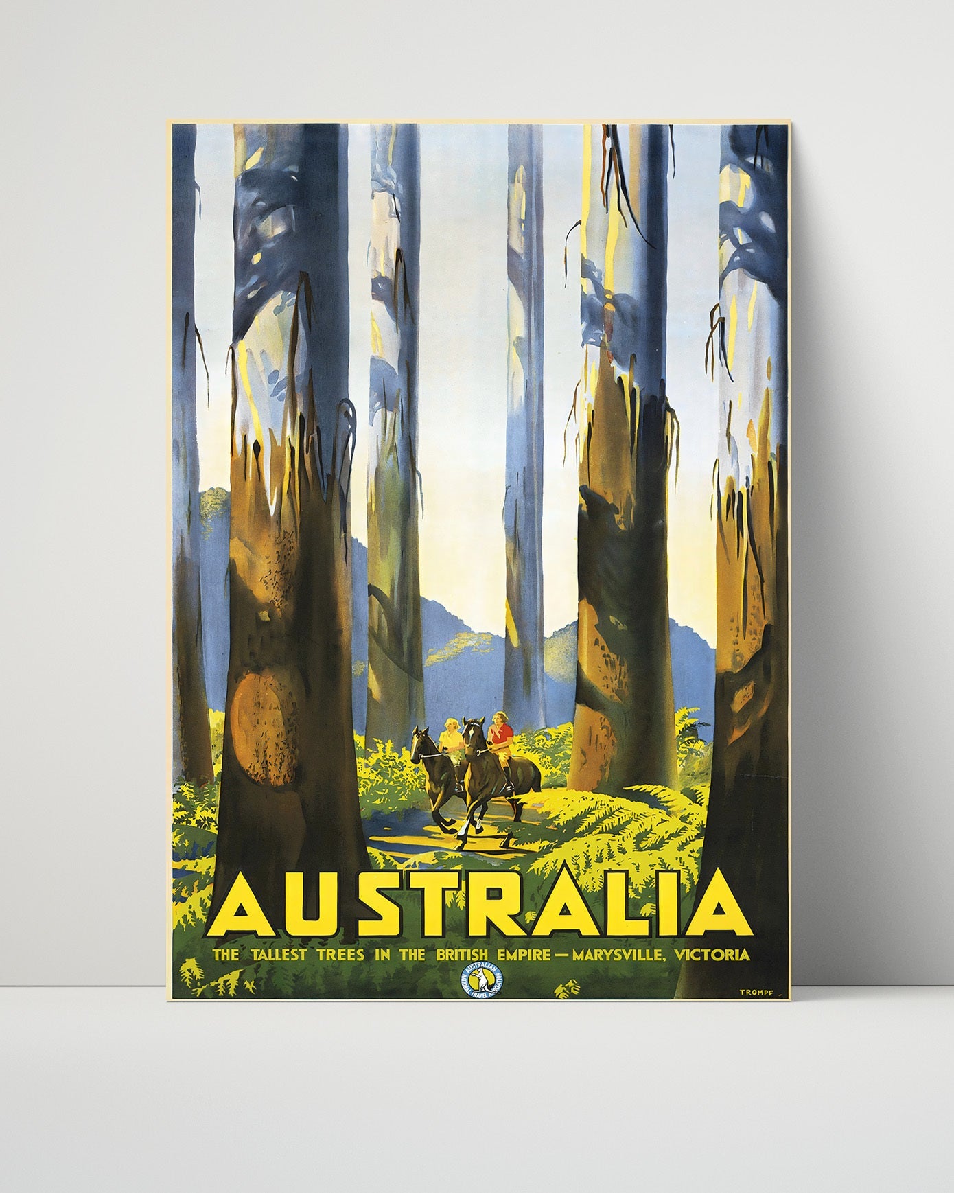 Classic Travel Poster - Marysville - Victoria