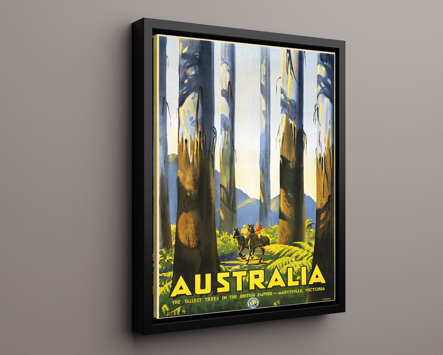 Classic Travel Poster - Marysville - Victoria