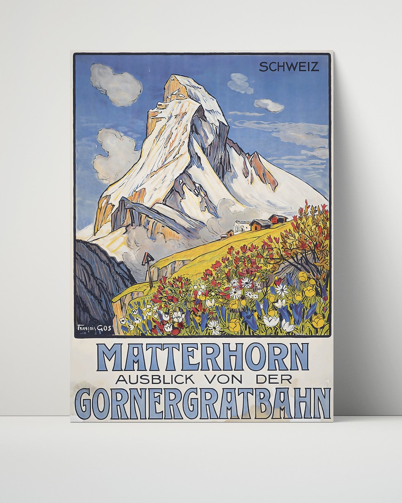 Classic Travel Poster - Matterhorn - Gornergratbahn