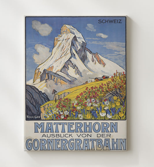 Matterhorn Gornergratbahn - Travel - 20x24 Canvas
