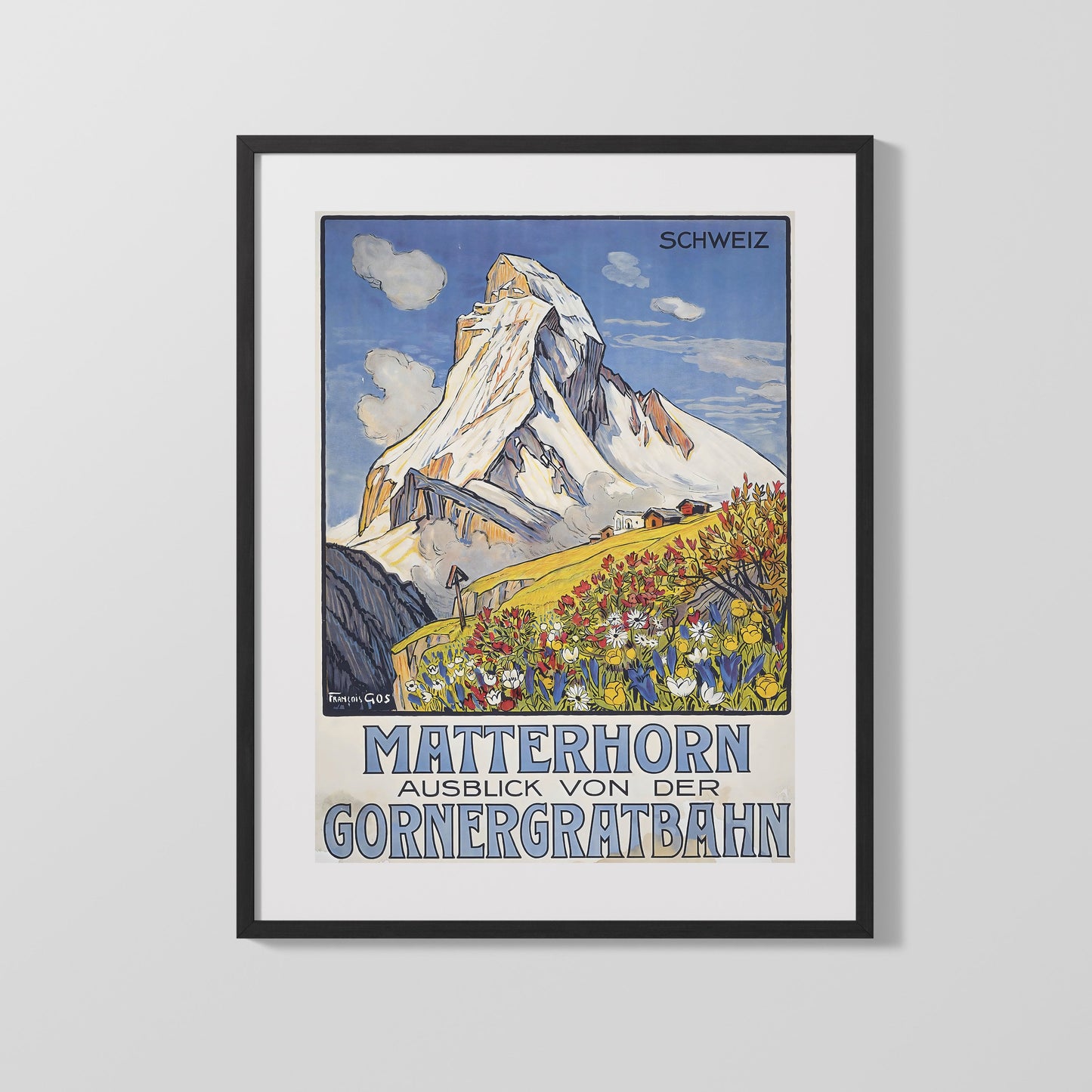 Classic Travel Poster - Matterhorn - Gornergratbahn