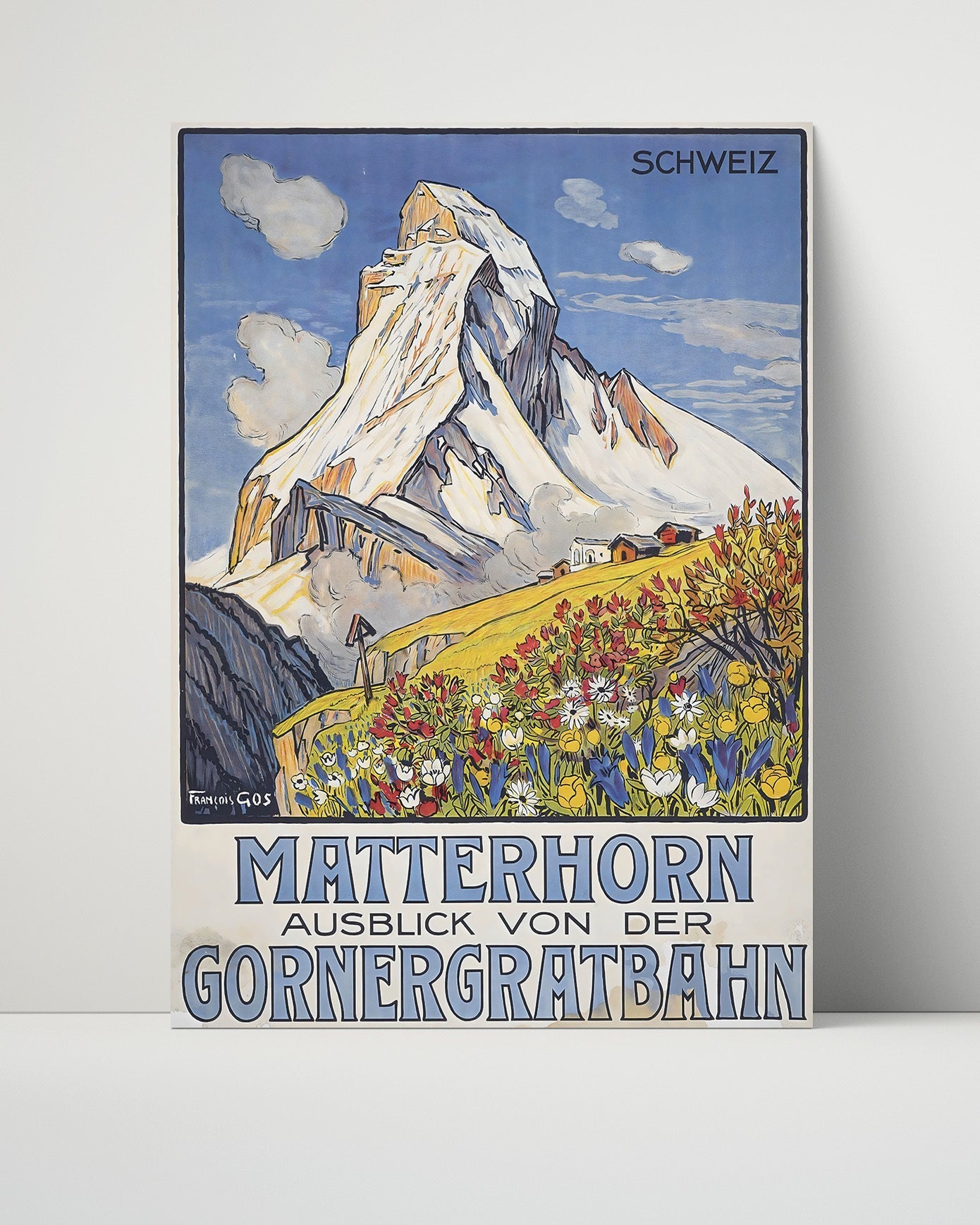 Classic Travel Unframed Poster -  Matterhorn - Gornergratbahn