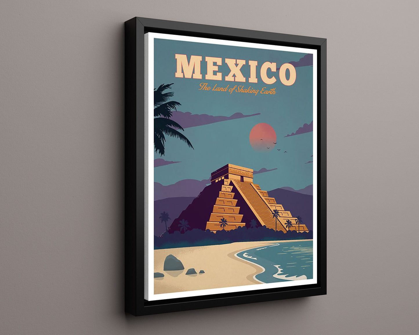 Classic Travel Poster - Mexico - Chichen Itza