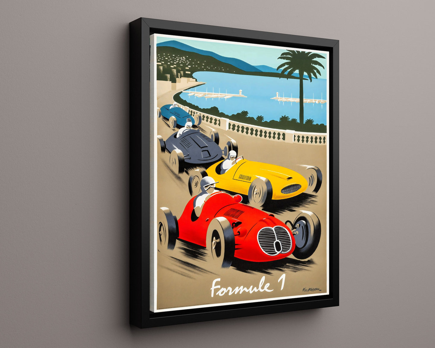 Classic Travel Poster - Monaco - Formula 1