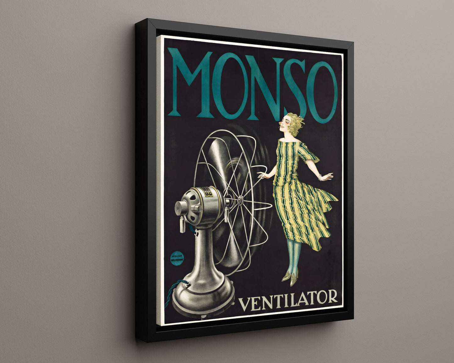 Classic Travel Poster - Monso - Ventilator