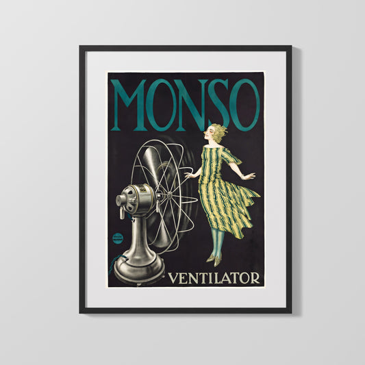 Classic Travel Poster - Monso - Ventilator