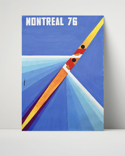 Classic Travel Unframed Poster -  Montreal - Olympics 1976