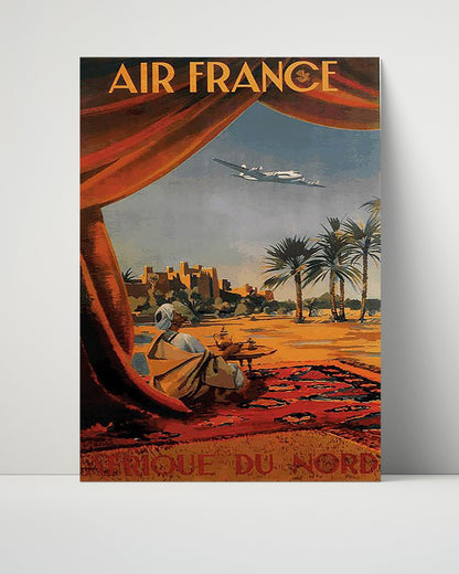 Classic Travel Unframed Poster -  Morocco - Air France Afrique du Nord