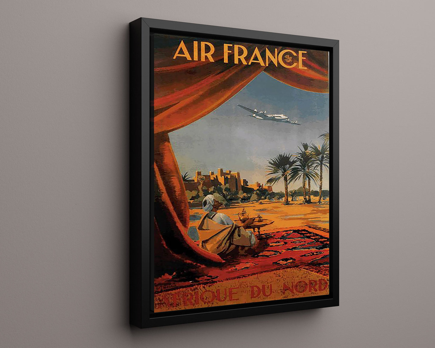Classic Travel Poster - Morocco - Air France Afrique du Nord