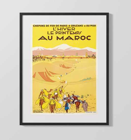 Morocco Winter and Spring - Travel - 16x20 Gallery Frame