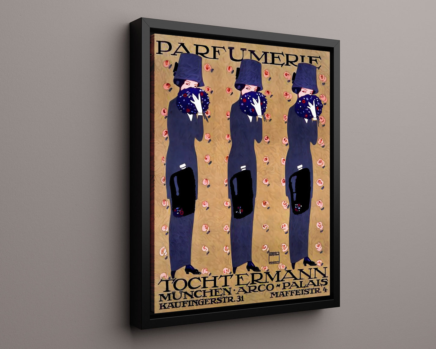 Classic Travel Poster - Munich - Parfumerie