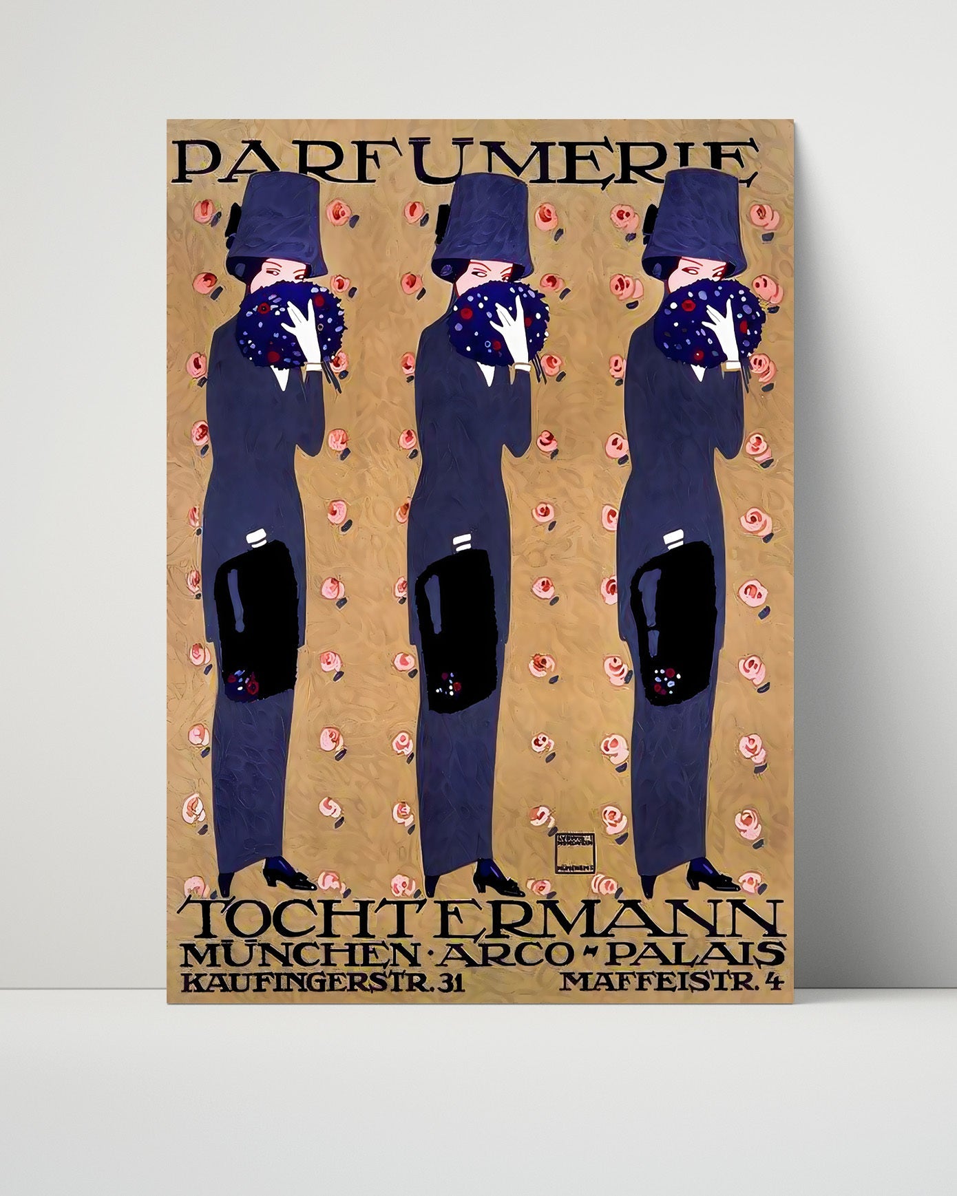 Classic Travel Poster - Munich - Parfumerie