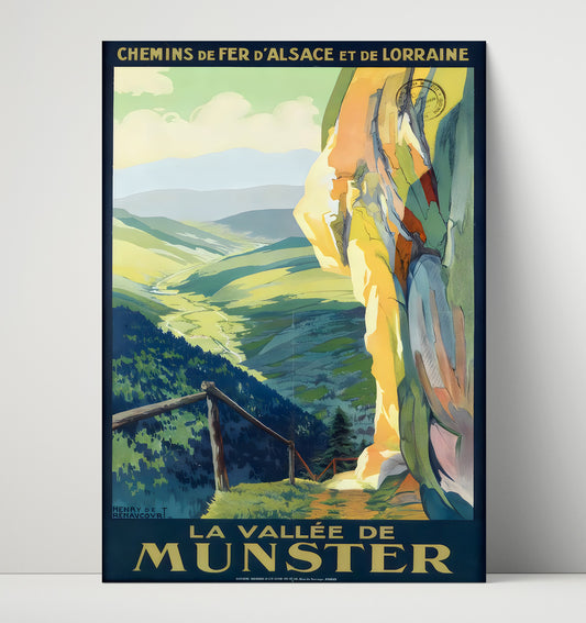 Munster Valley Alsace Lorraine - Travel - 16x20 Unframed Print