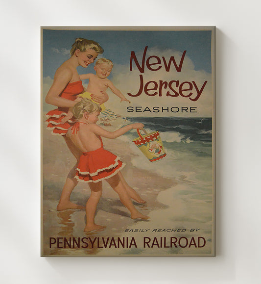 New Jersey Seashore - Travel - 20x24 Canvas