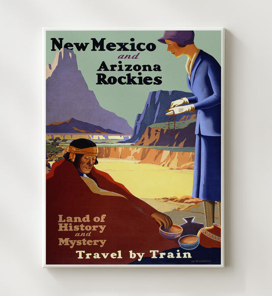 New Mexico Arizona Rockies - Travel - 20x24 Canvas