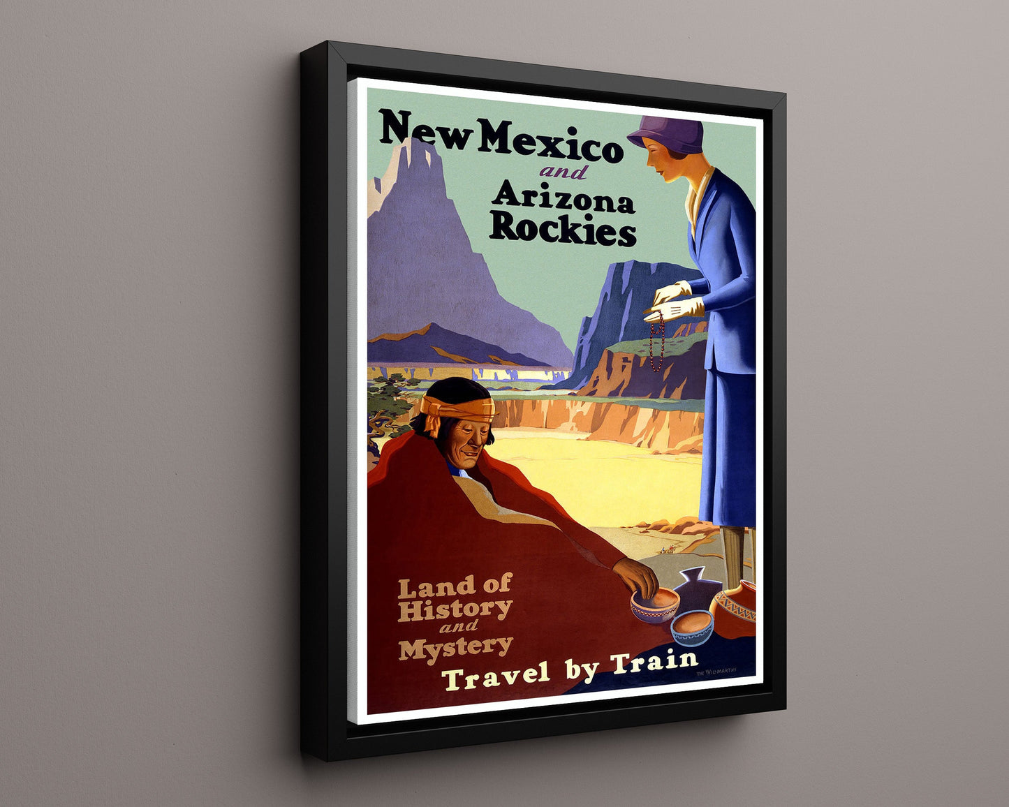 Classic Travel Poster - New Jersey - Seashore