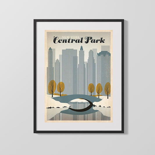 Classic Travel Poster - New York - American Airlines