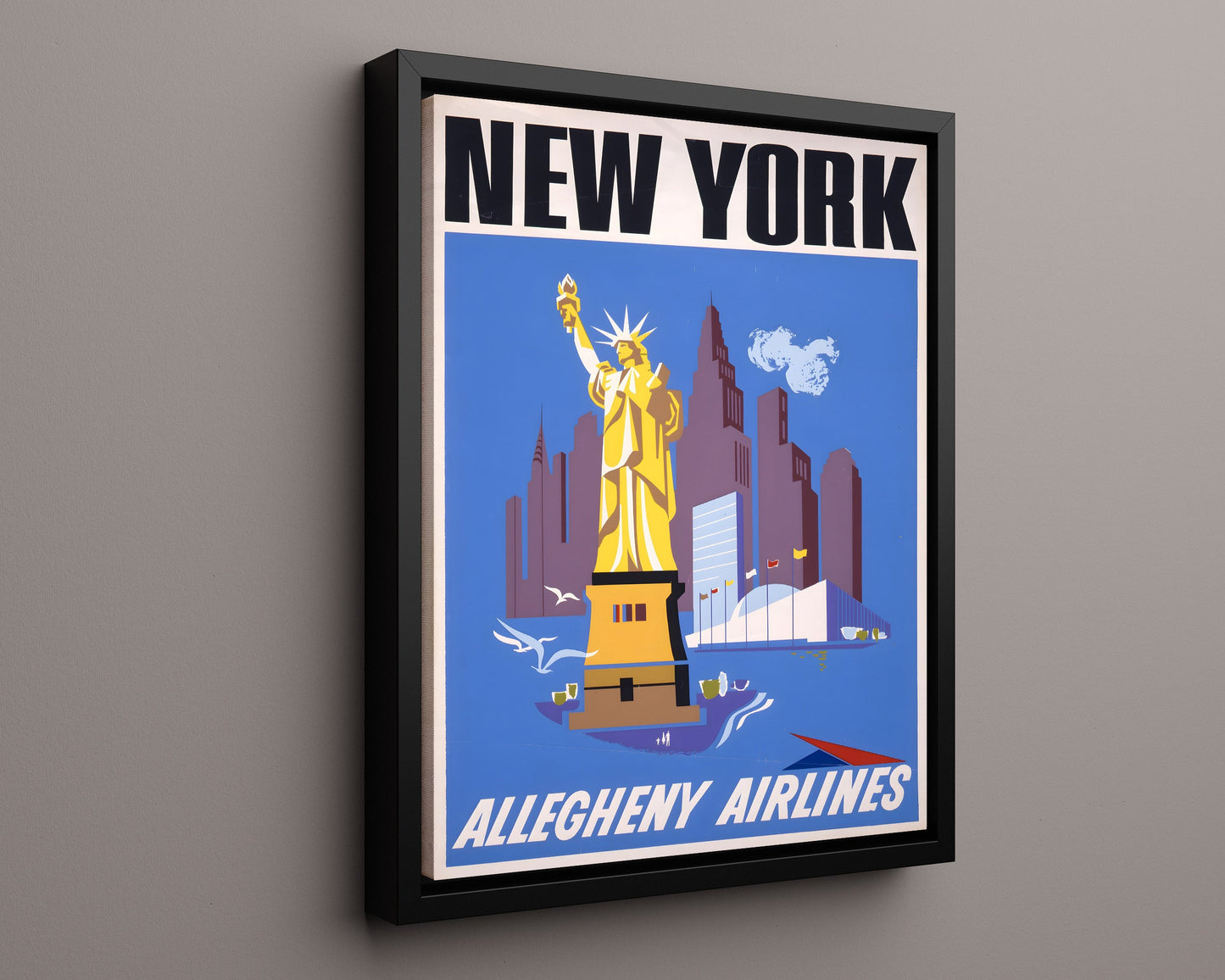 Classic Travel Poster - New York - Pennsylvania Railroad