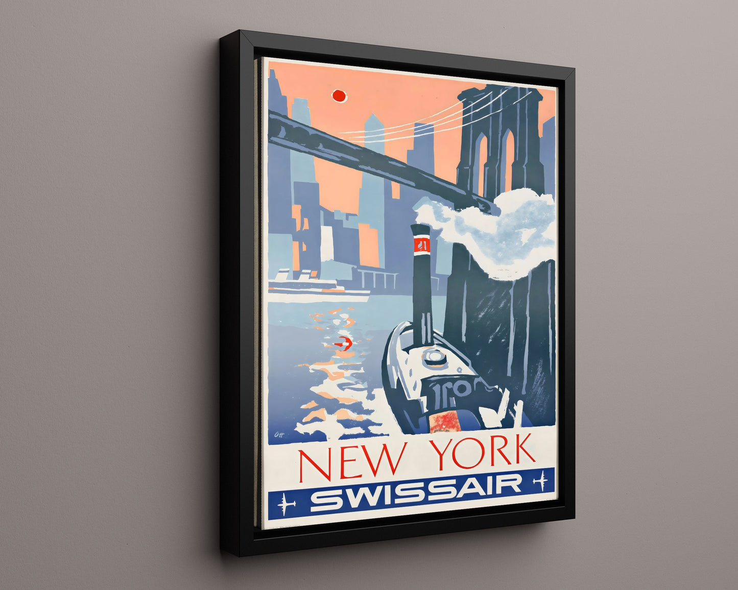 Classic Travel Poster - New York - Royal Mail Line