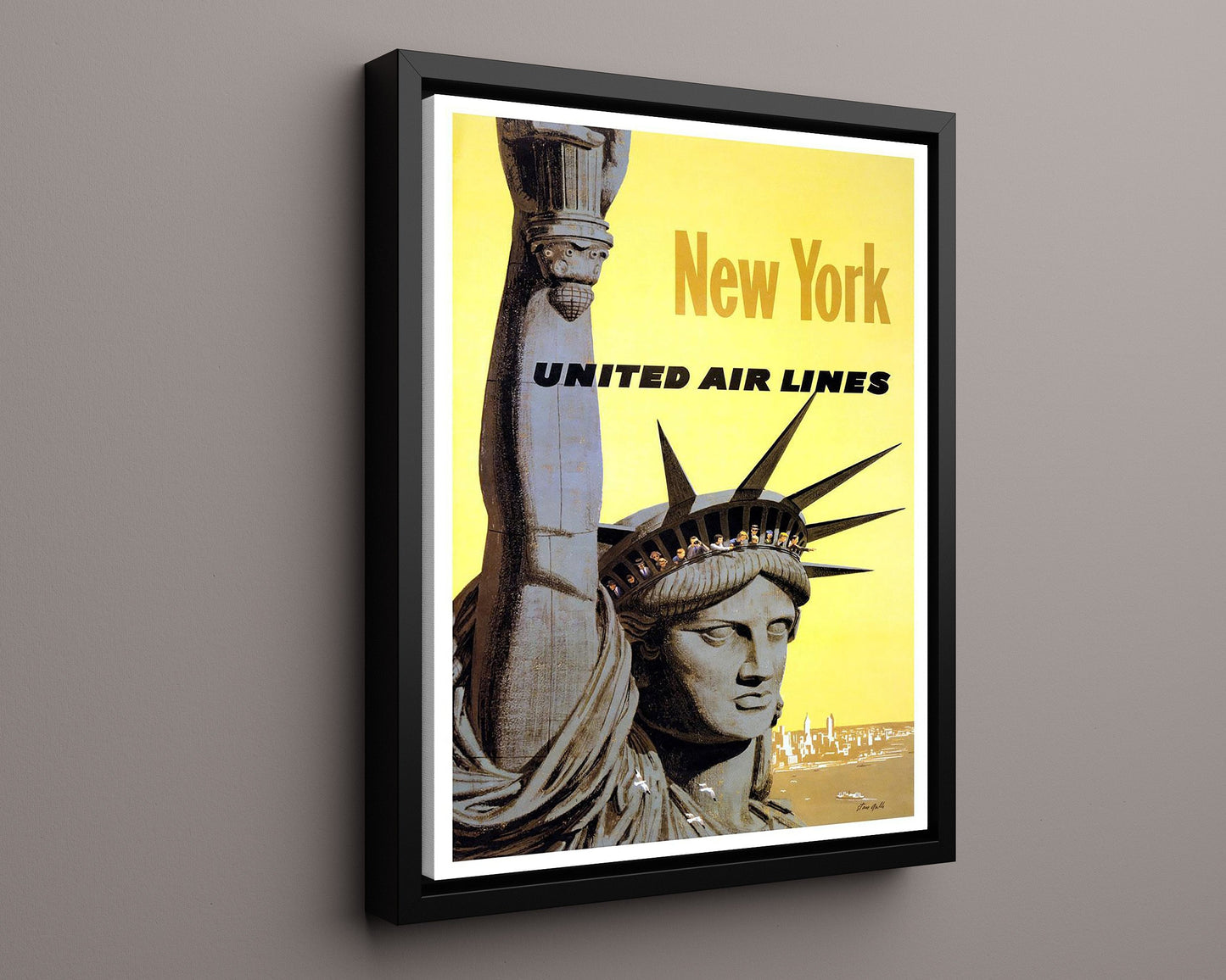 Classic Travel Poster - New York - TWA