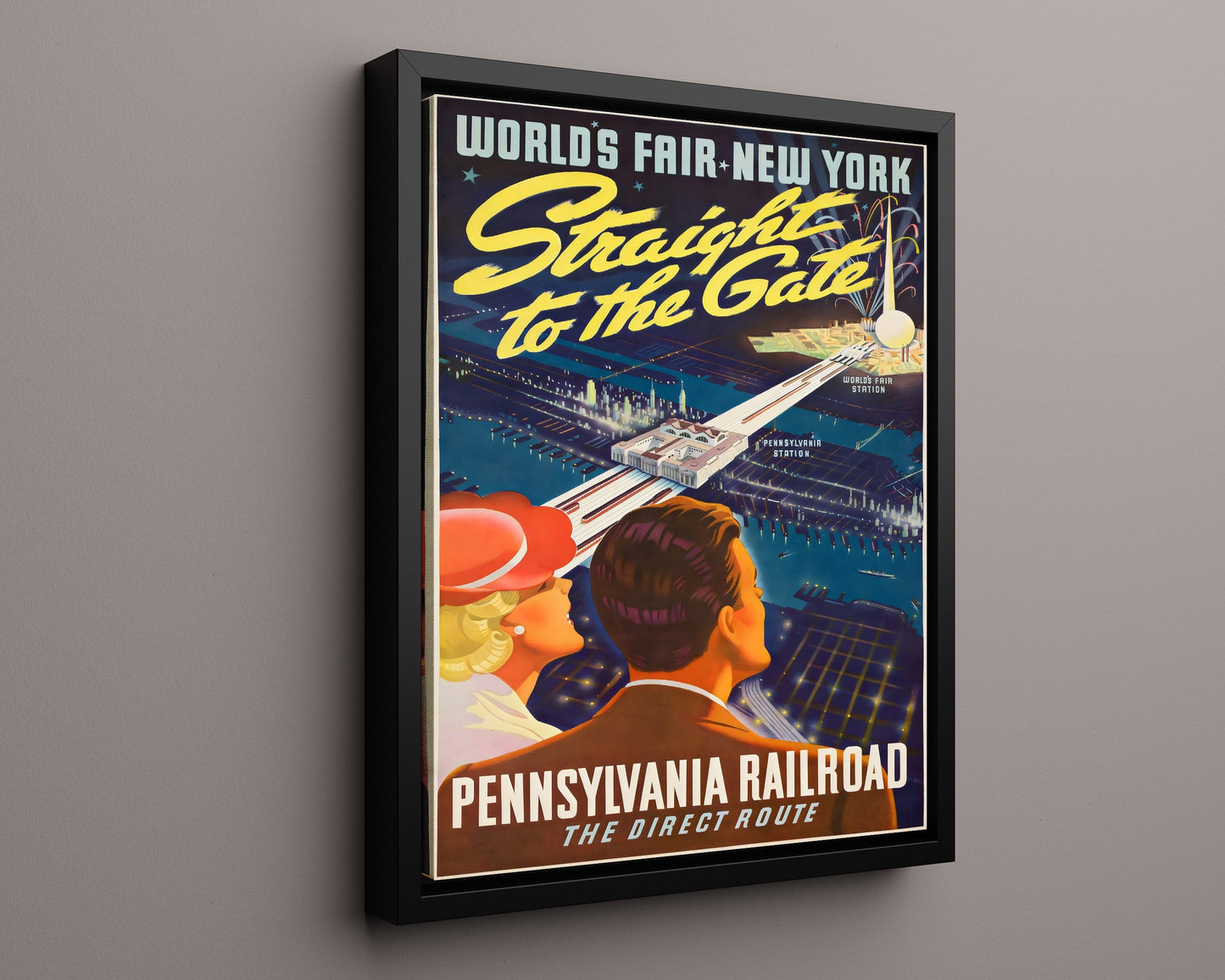 Classic Travel Poster - New York - Wonder City