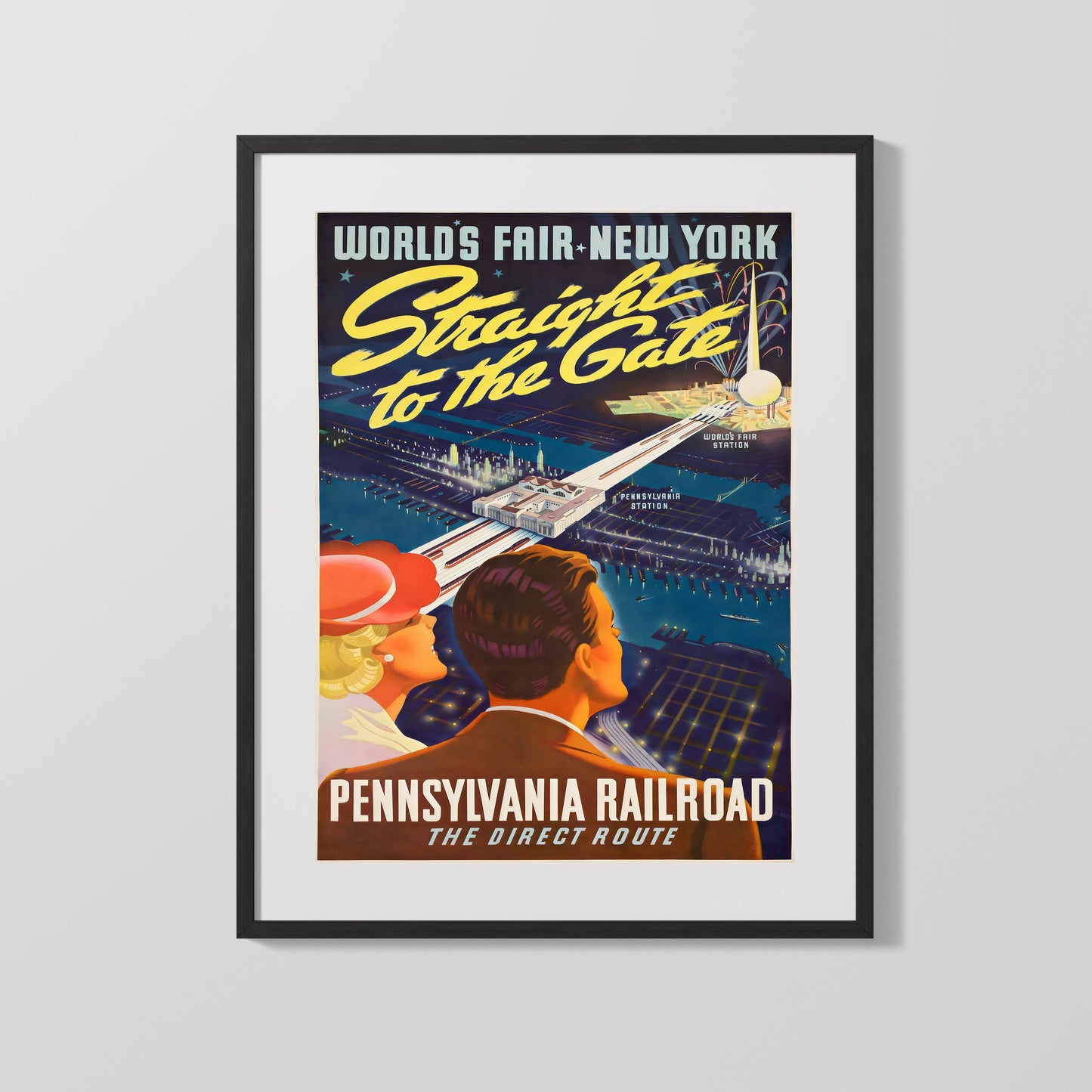 Classic Travel Poster - New York - Wonder City