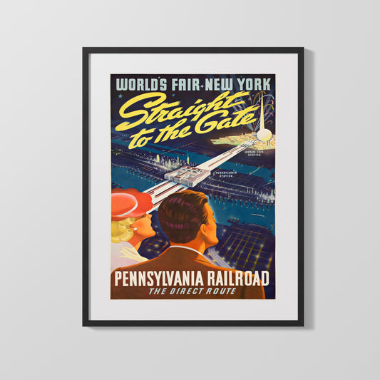 Classic Travel Poster - New York - Wonder City