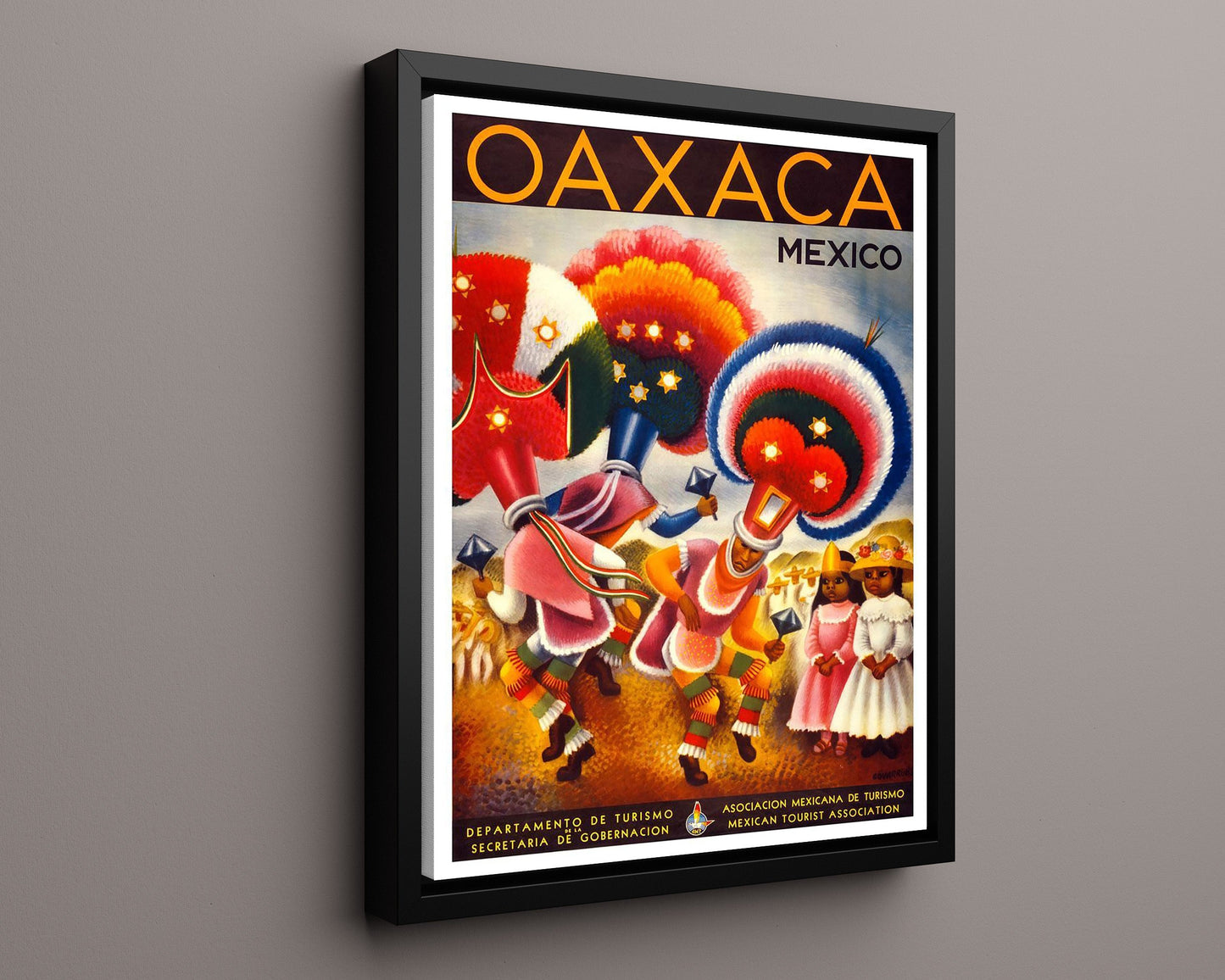 Classic Travel Poster - Oaxaca - Mexico