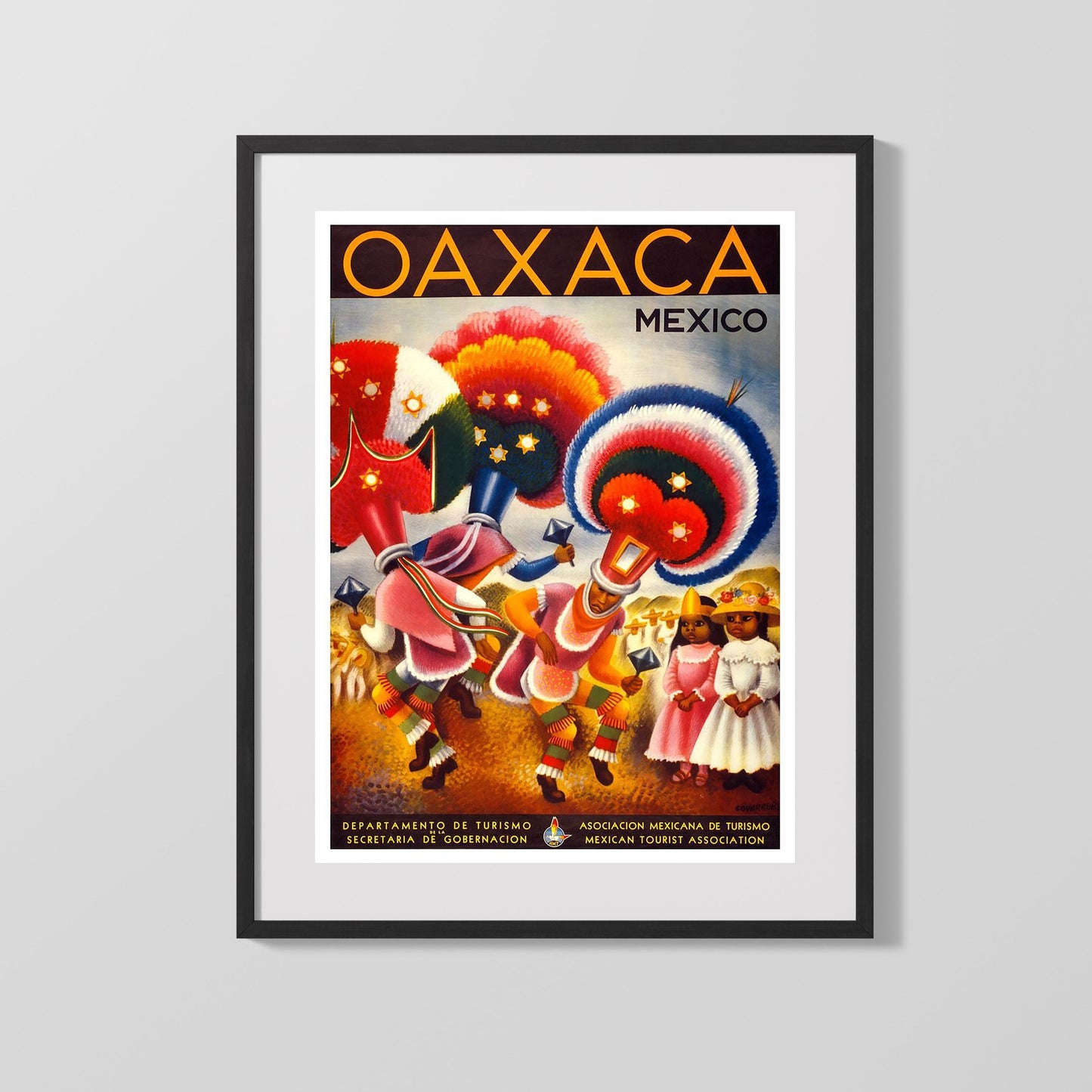 Classic Travel Poster - Oaxaca - Mexico