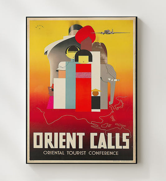 Orient Tourist Conference - Travel - 20x24 Canvas