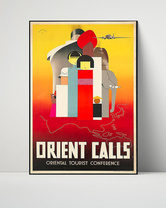 Classic Travel Unframed Poster -  Orient Express - Compagnie Internationale