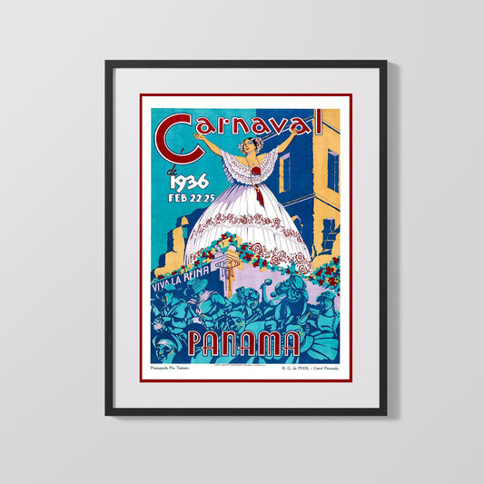 Classic Travel Poster - Pan Am - South America Routes