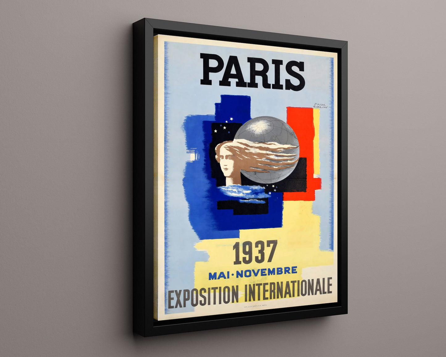 Classic Travel Poster - Paris - Eiffel Tower