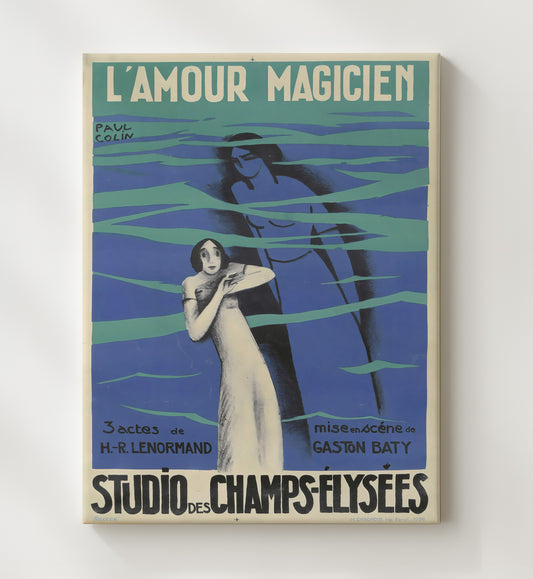 Paris LAmour Magicien - Travel - 20x24 Canvas