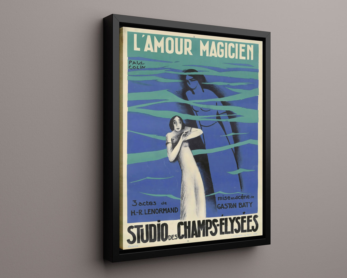 Classic Travel Poster - Paris - Havre New York