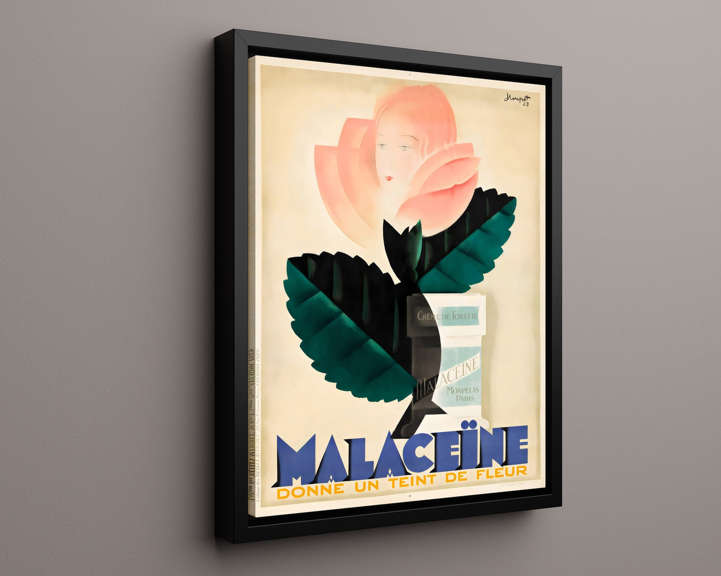 Classic Travel Poster - Paris - Henry Moore Exhibition