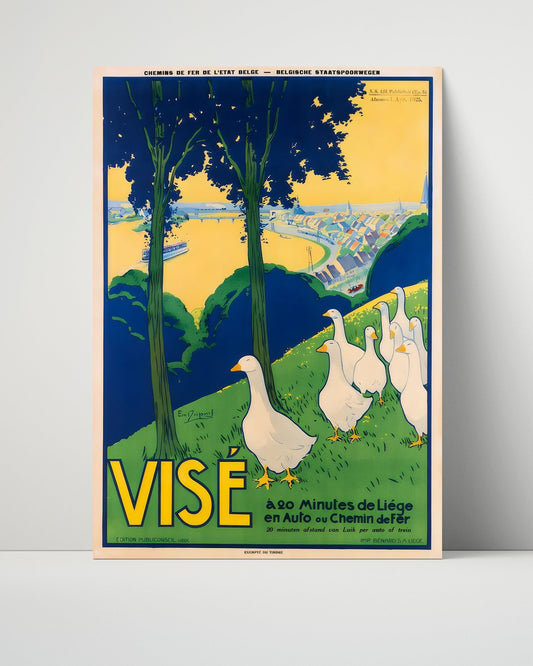 Classic Travel Unframed Poster -  Paris - Malaceine Perfume