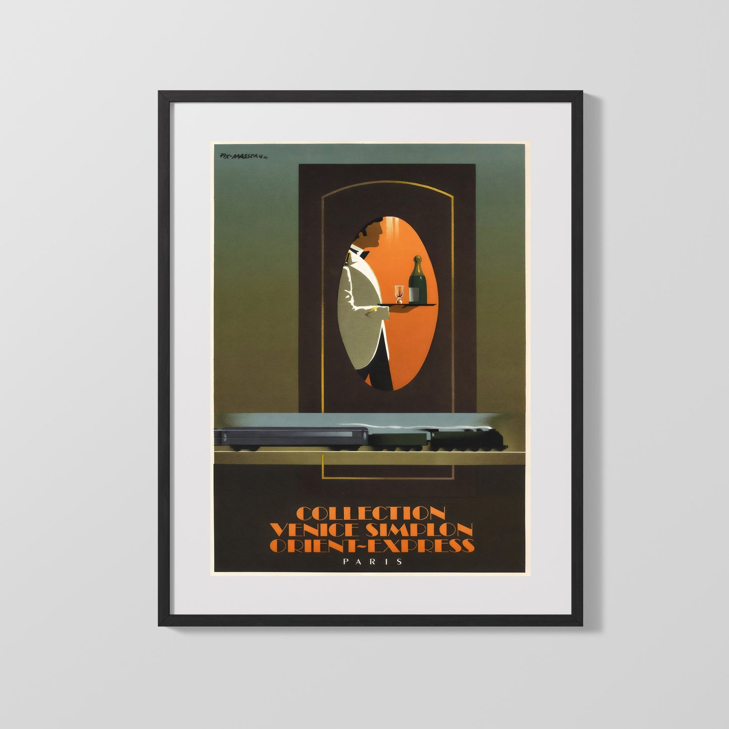 Classic Travel Poster - Paris - Mondial de lAutomobile 1952