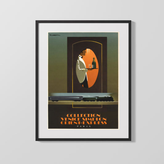 Classic Travel Poster - Paris - Mondial de lAutomobile 1952