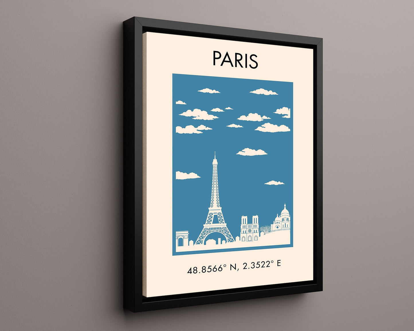 Classic Travel Poster - Paris - Place de la Concorde