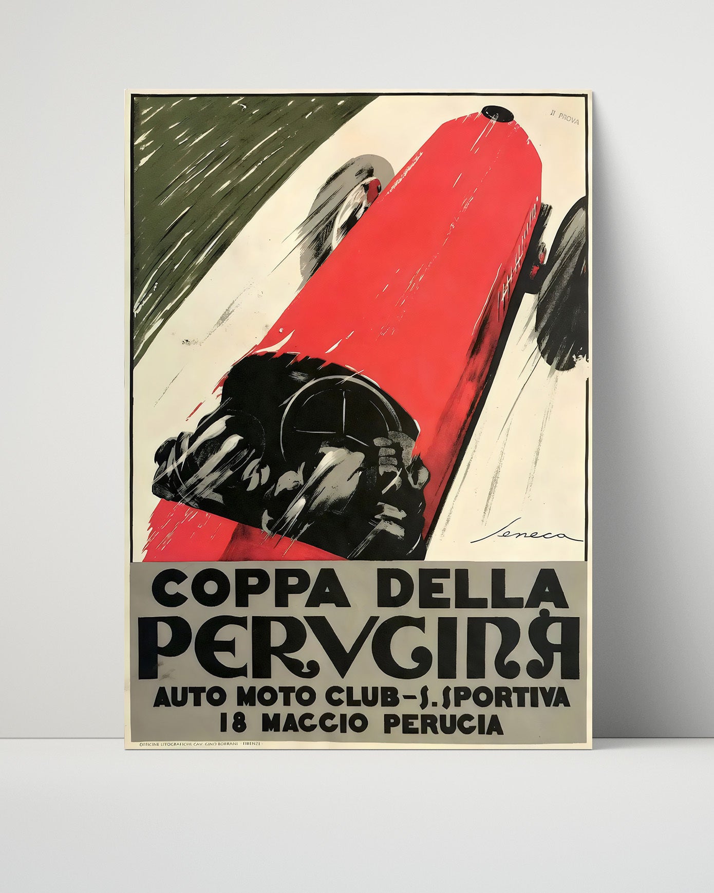 Perugia Italy Vintage Travel Print 16x20 Unframed Print travel wall art print